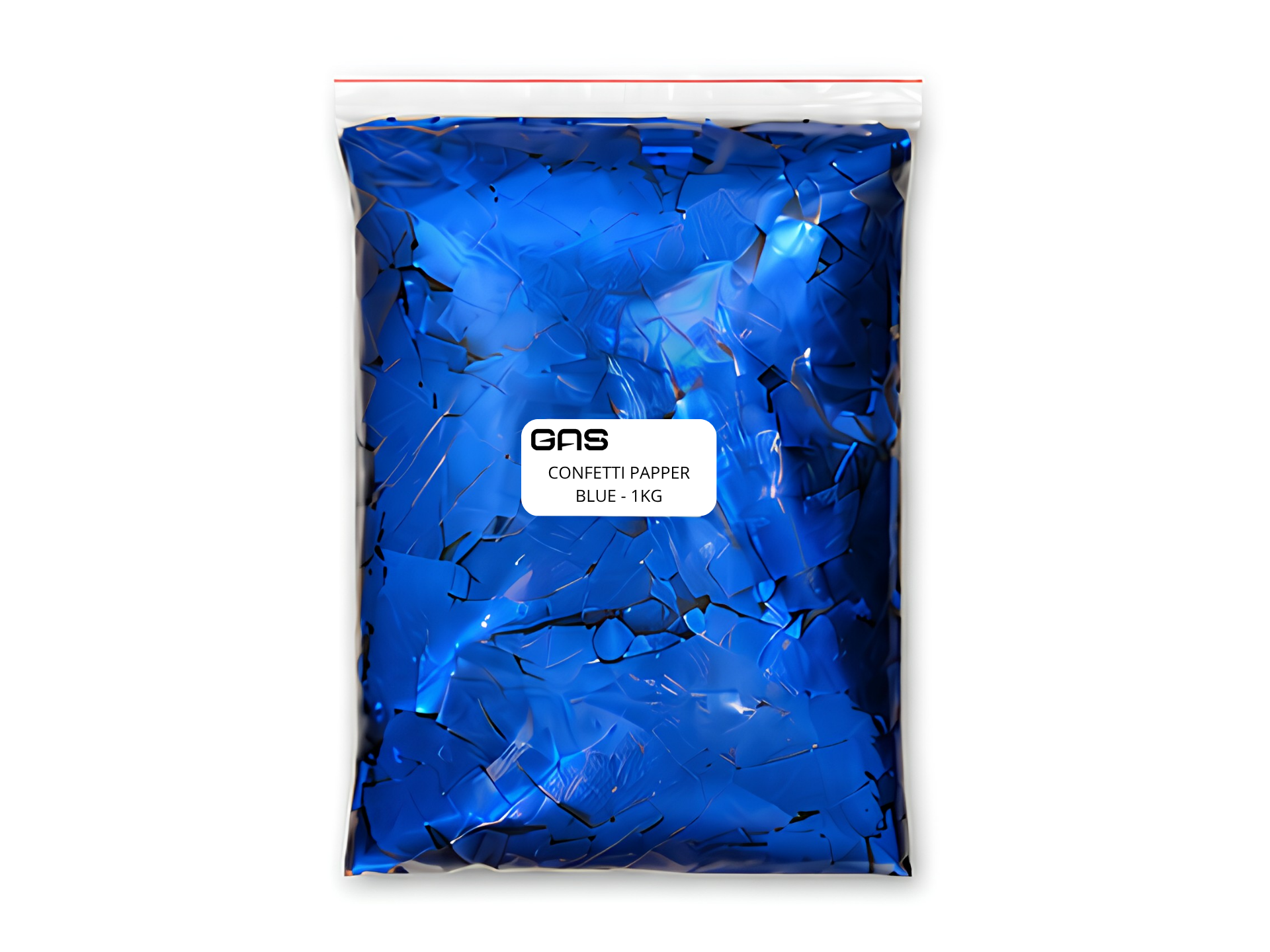 Confetti Paper Metalic (1kg) - Blue