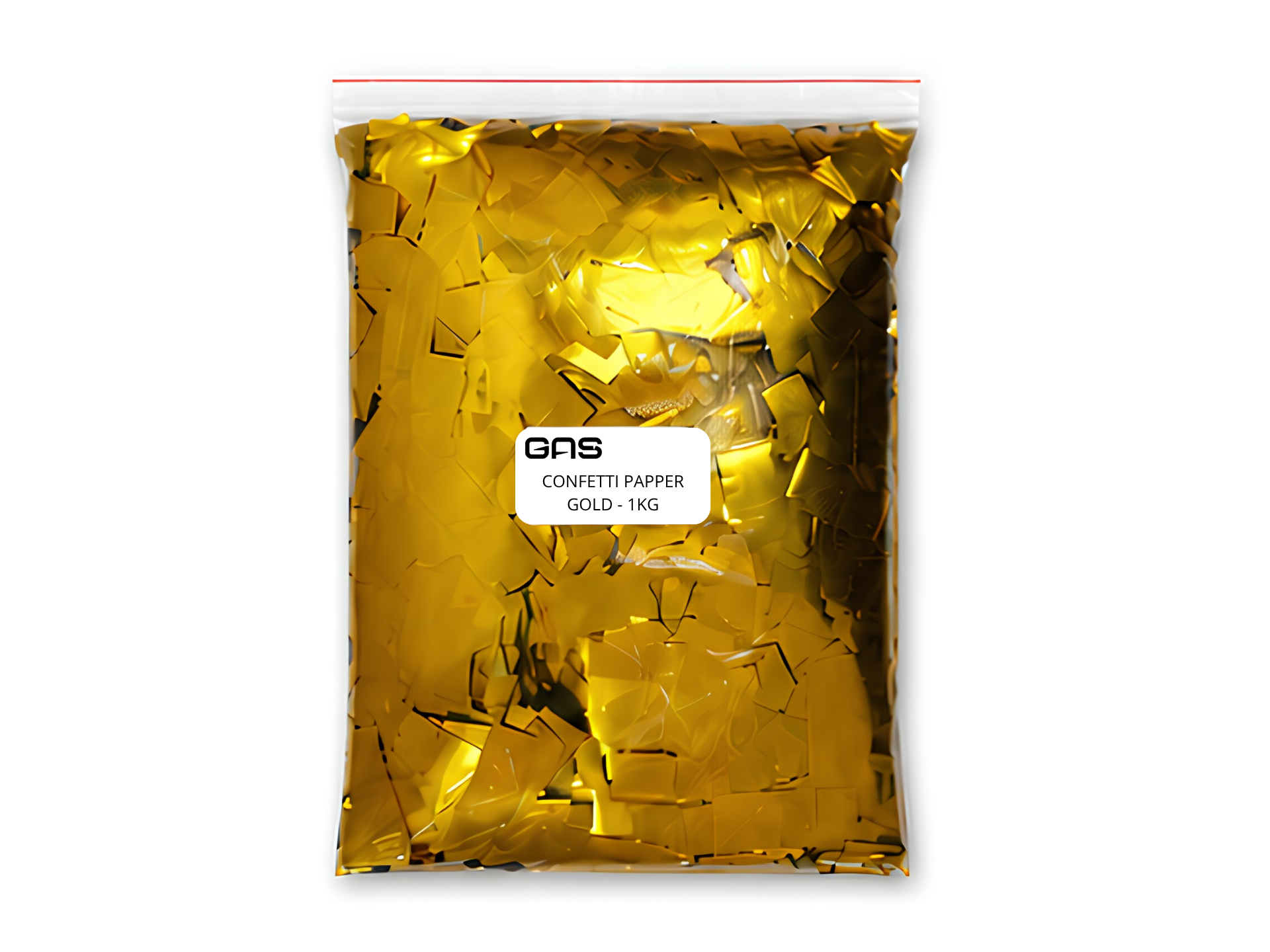 Confetti Paper Metalic (1kg) - Gold