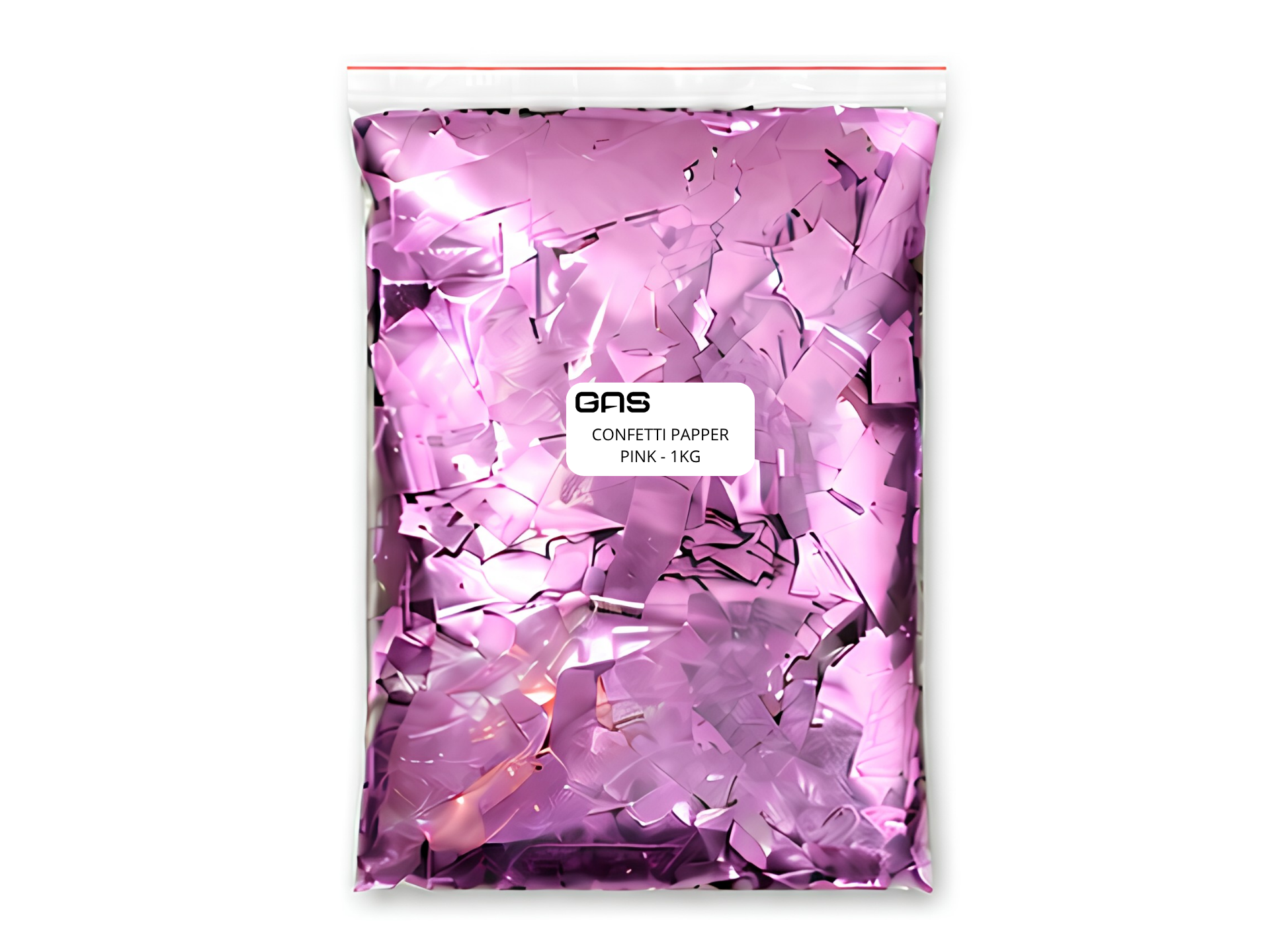 Confetti Paper Metalic (1kg) - Pink (Lilac)