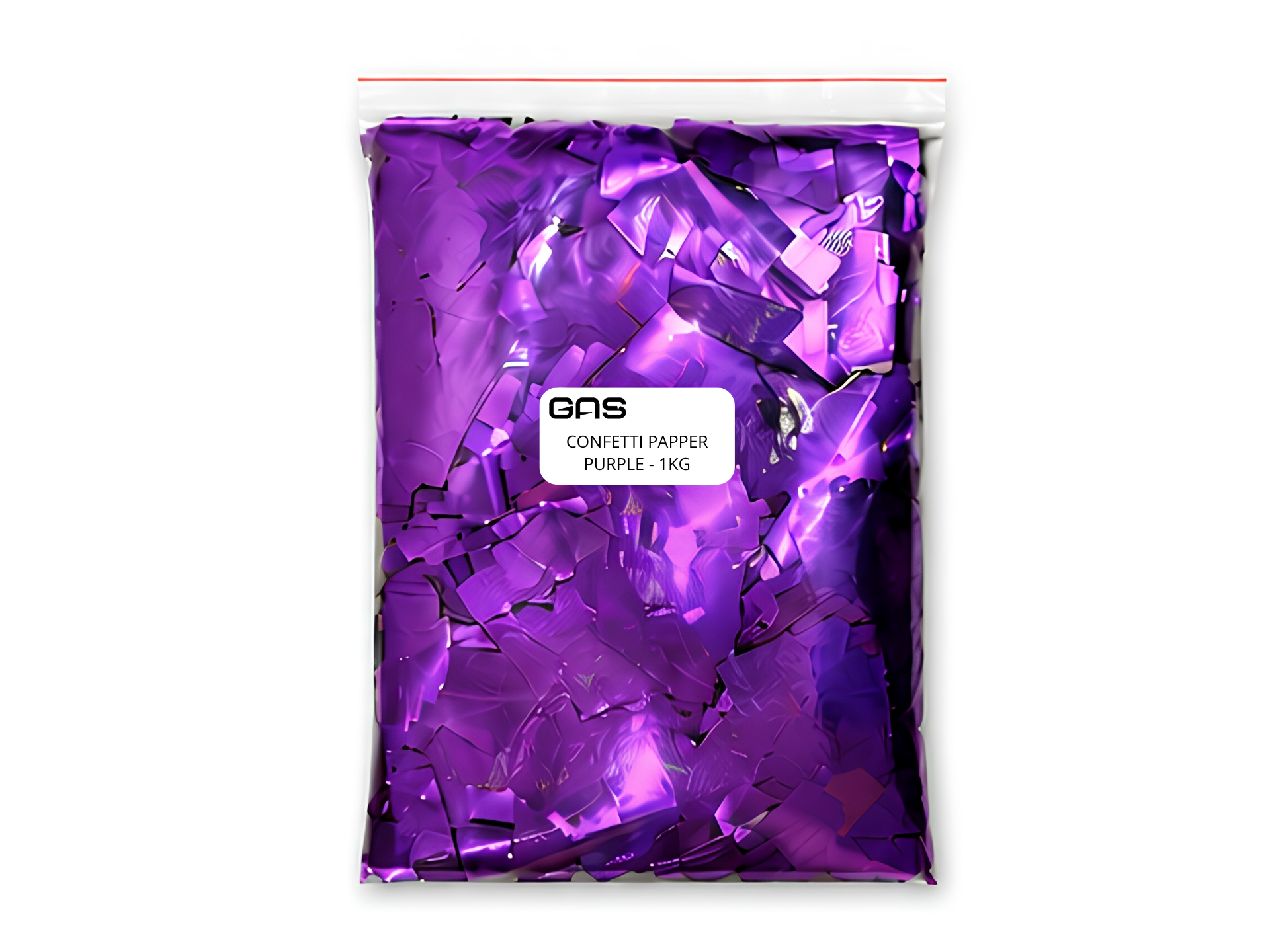 Confetti Paper Metalic (1kg) - Purple