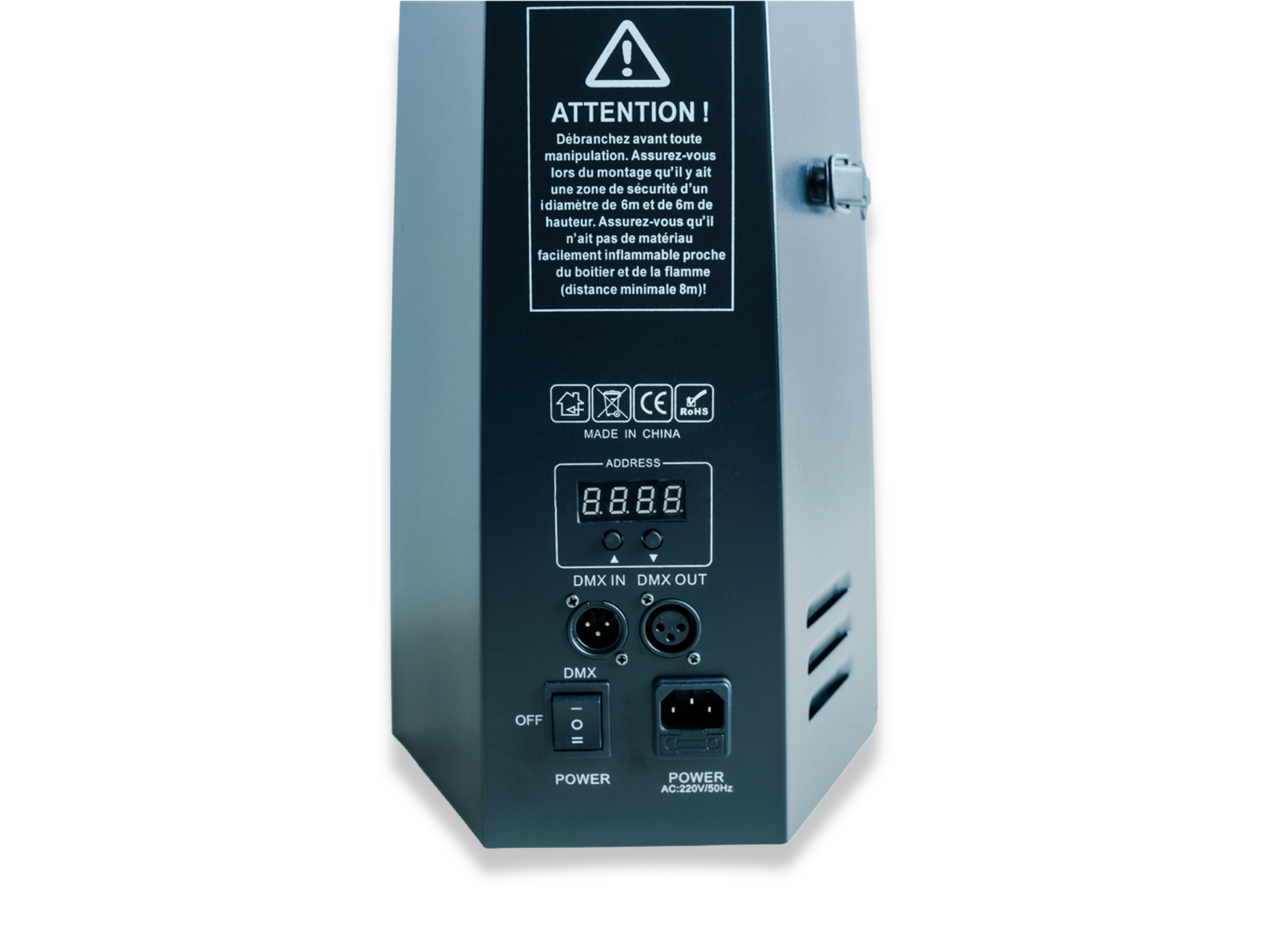 GAS Professional Stage Flame Machine DMX512 - Controlled Flame Effect gallery thumbnail 4