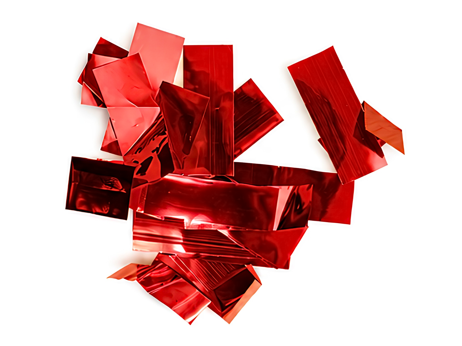 Confetti Paper Metalic (1kg) - Red gallery thumbnail 3