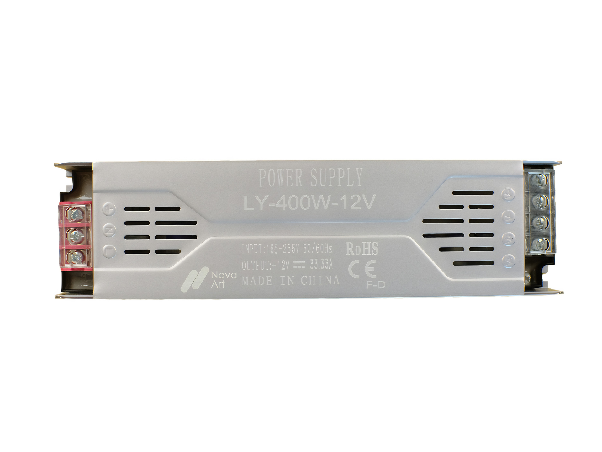 Nova Art Switching Power Supply 12V 400W 33.3A Slim gallery thumbnail 2