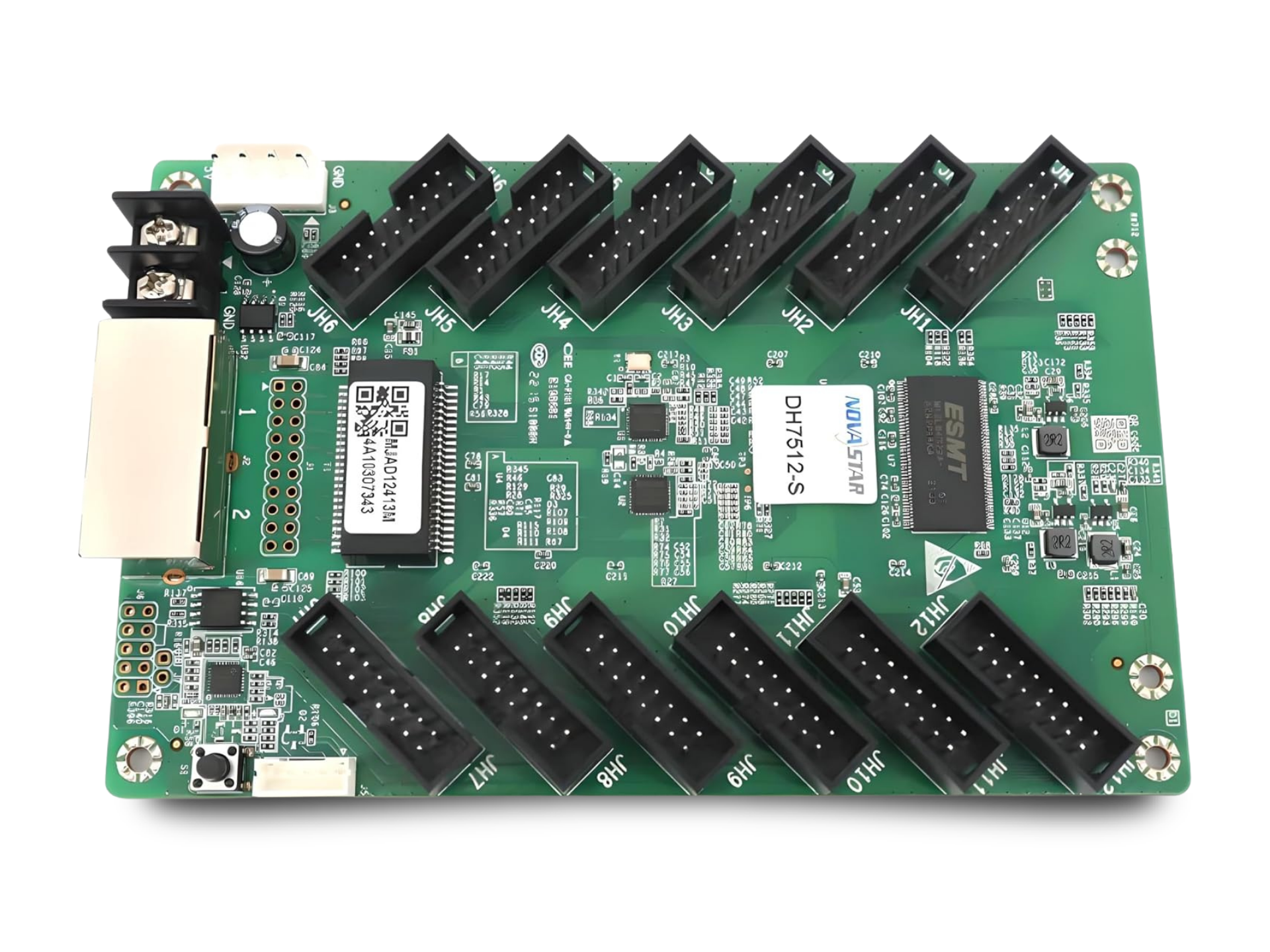 NovaStar DH7512-S LED Receiving Card – 12 Port HUB75E gallery thumbnail 4