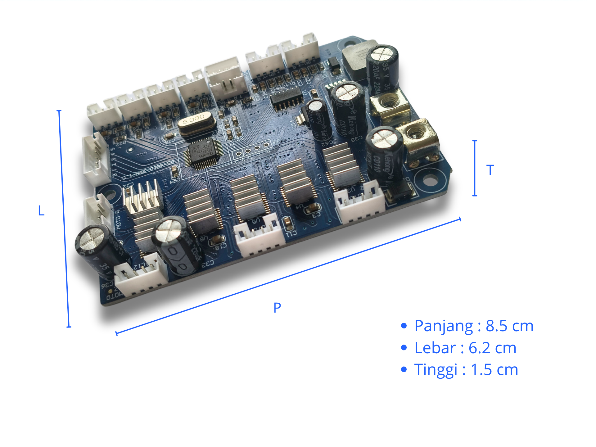 Motor Driver PCB B0-6810-2PH-1.0 – Sparepart Moving Head gallery thumbnail 5